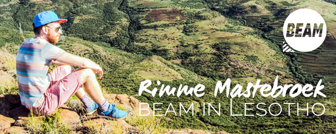 EO BEAM's Rimme Mastebroek met World Servants in Lesotho