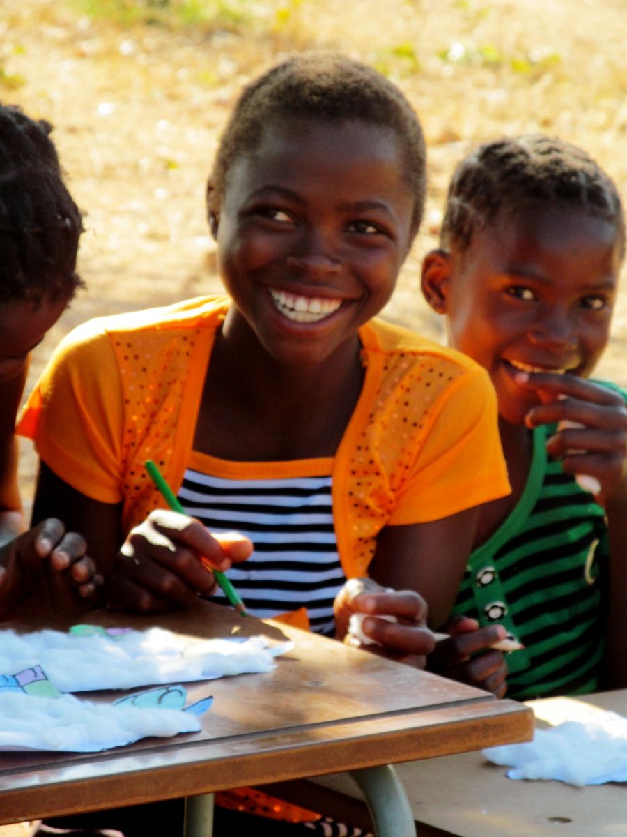 Kinderen uit Zambia
