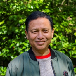 Surendra Nath Singh is de projectcoördinator in Bangladesh