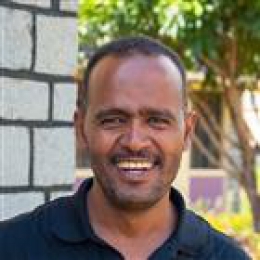 Tilahun Tadesse is de projectcoördinator in Ethiopië