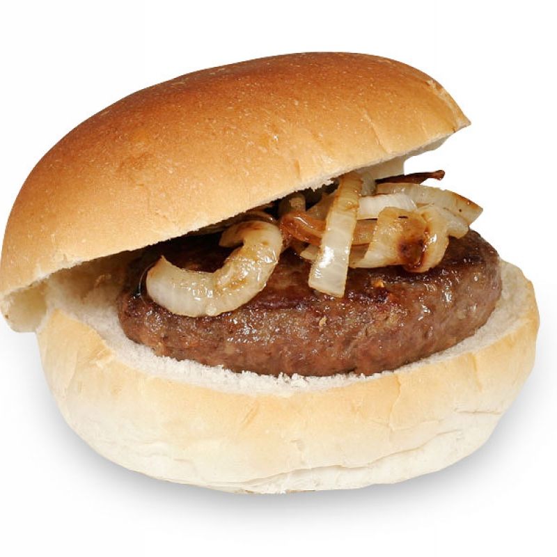 Verkoop hamburger