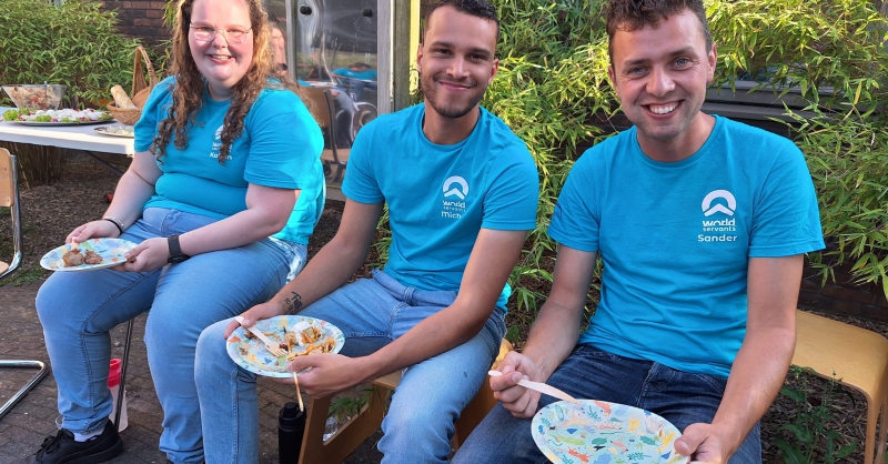 Gezellig aan de barbecue