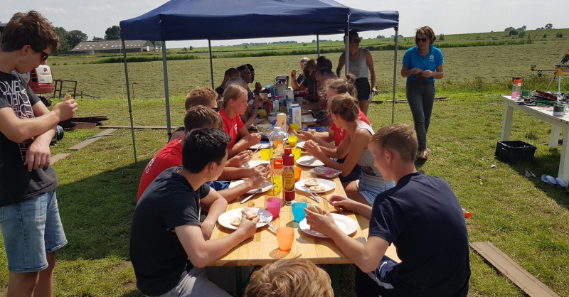 Lekker buiten lunchen