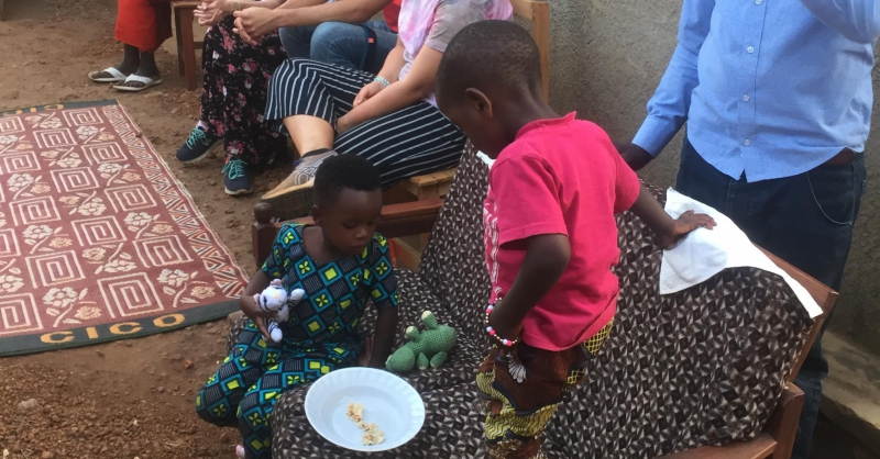 De kinderen vonden de pannenkoeken ook erg lekker