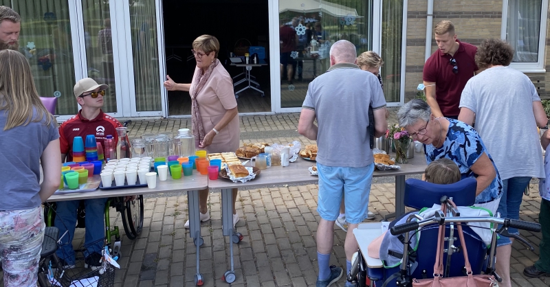 Het cake buffet