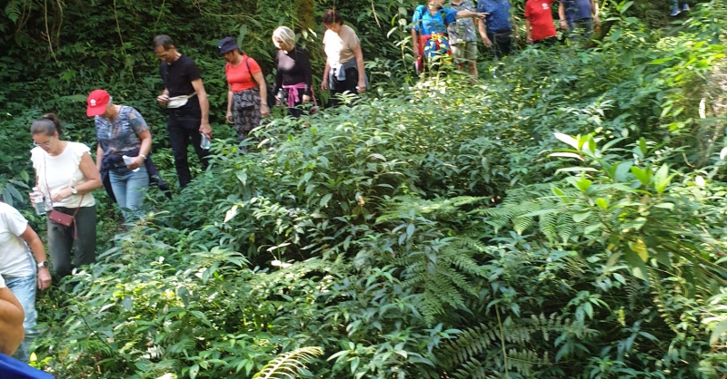 Toen was het nog een heerlijke hike