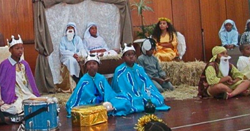 Kerst in Bulawayo Baptist Church (archieffoto)