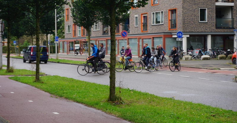 Op de fiets door Utrecht
