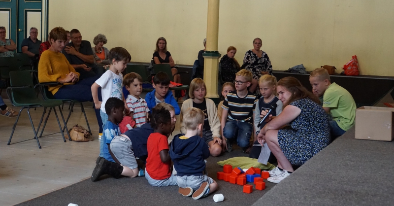 Kindermoment in de kerk door Elianne