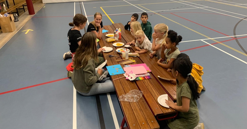 Knutselen met de kids