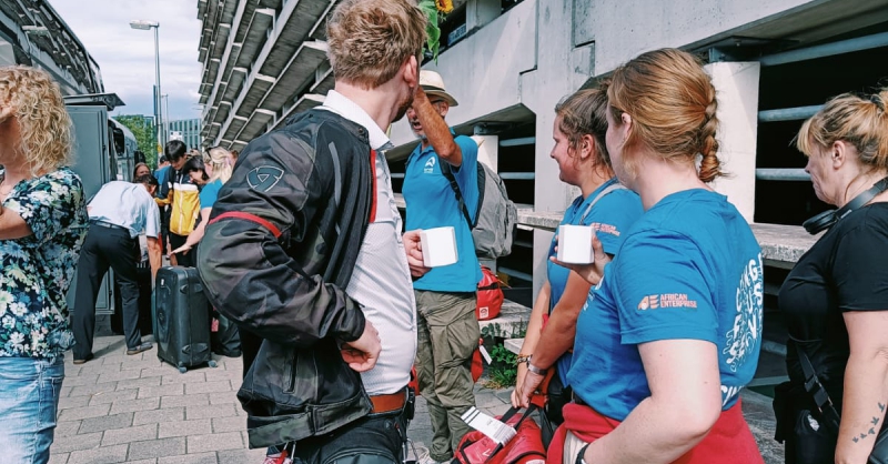 Kopje koffie stond al klaar