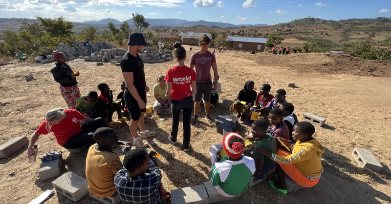 Het kinderprogramma in volle gang