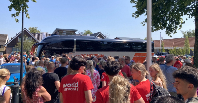 Het was een drukke boel