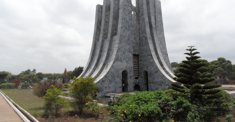 Het mausoleum van Kwame Nkrumah