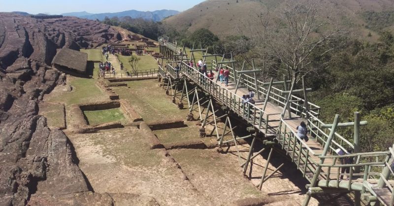 Slimme Inca's hier: ze bouwden zelfs houten bruggen