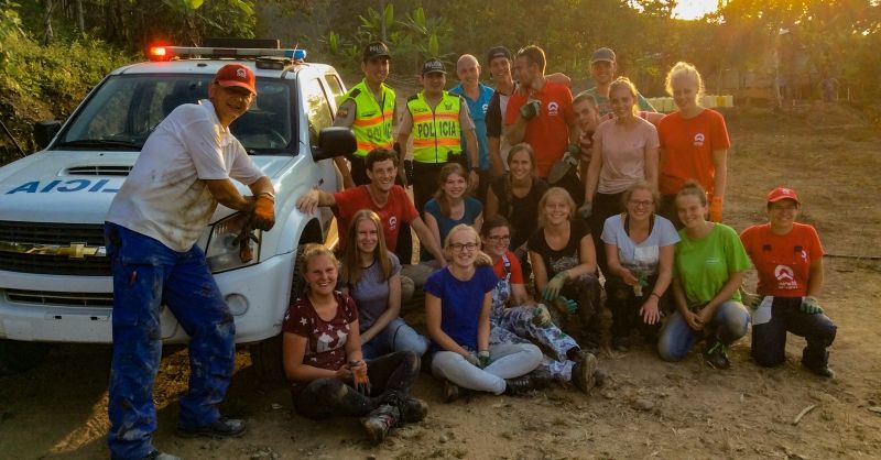 De politie wil graag met de Nederlanders op de foto!