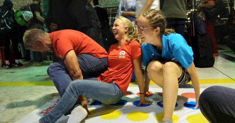 Twister op de terugreis