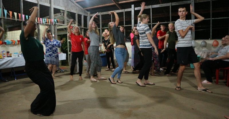 Dansles eenheidsdans van Myanmar