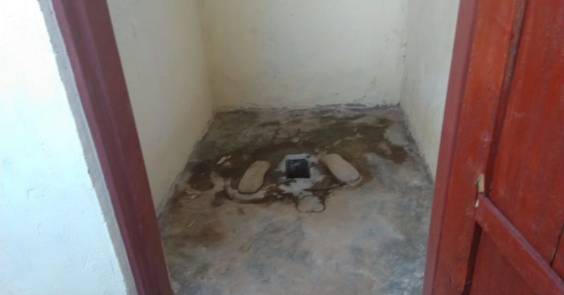 De wc van binnen
