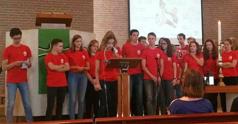 De kerk in Woerden zwaait meer dan 20 deelnemers uit