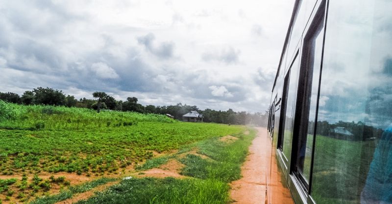 Onderweg door Noord-Ghana (archiefbeeld)