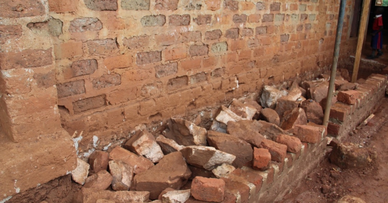 Preparations on verandah