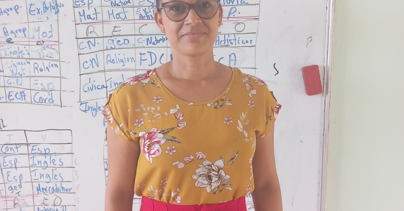 Counseler en docent Eleida 