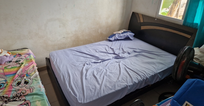 Slaapkamer van de 6 kinderen en oma