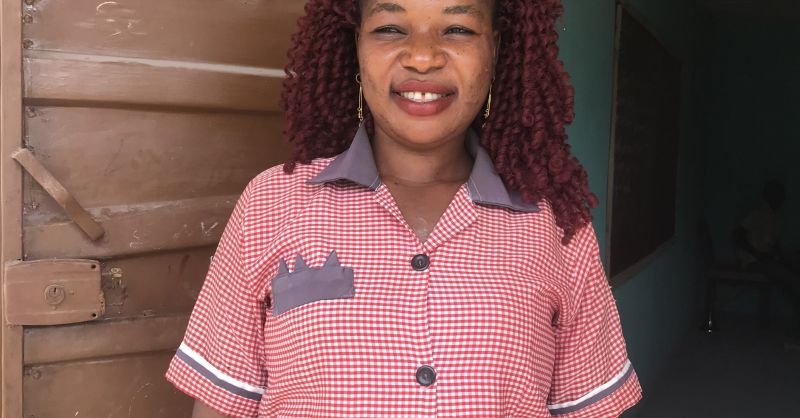 Mrs. Mary Conteh, head teacher