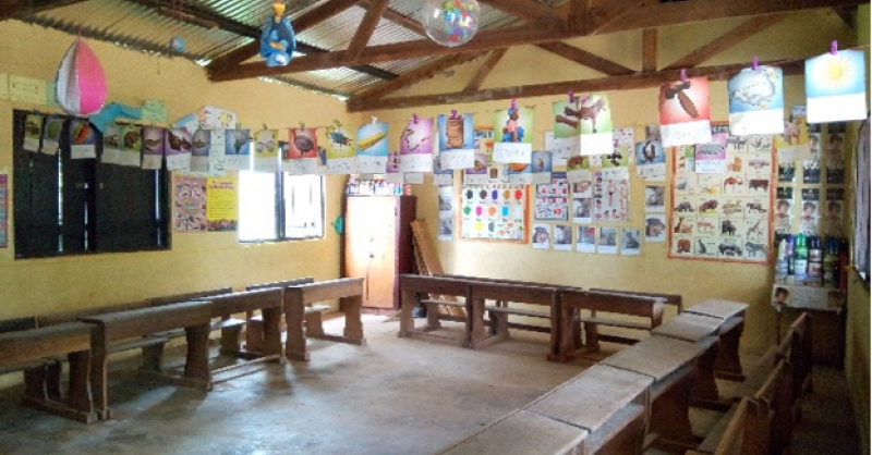 Inside the classroom