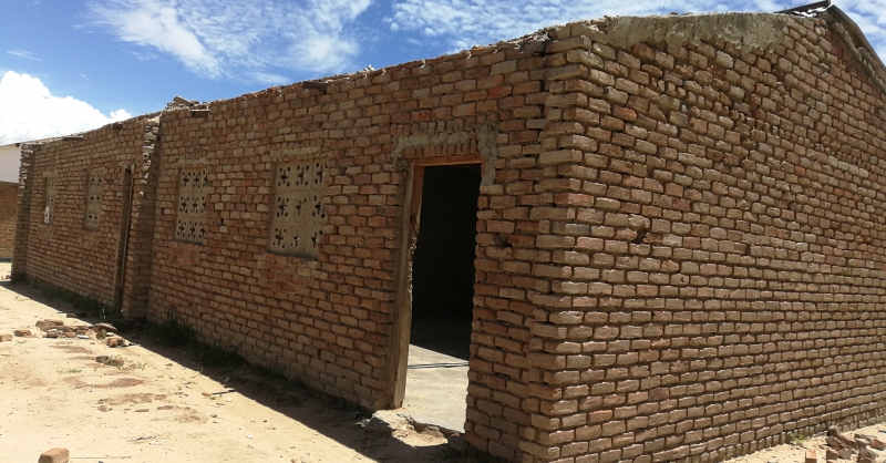 View from the front of the classroom