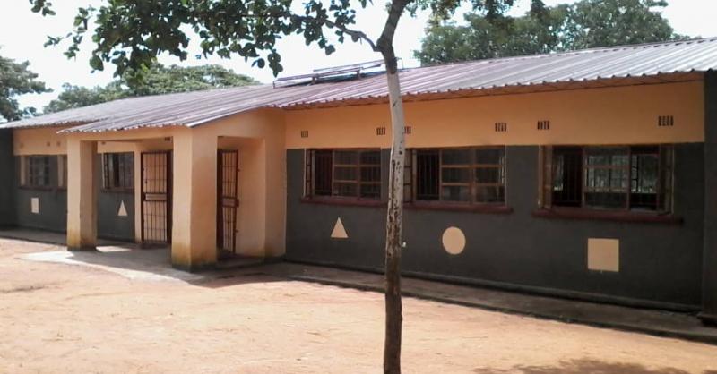 Classroomblock built by CCAP and WS