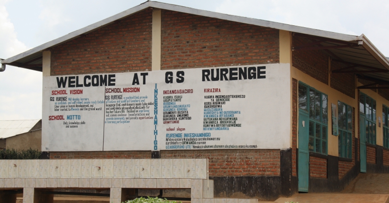 GS Rurenge school in Rwabashenyi