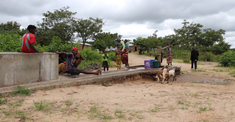 School borehole