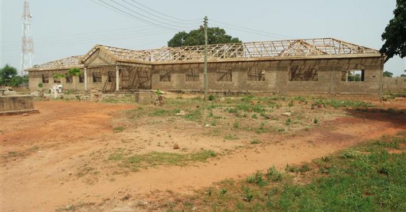 Health Centre in aanbouw