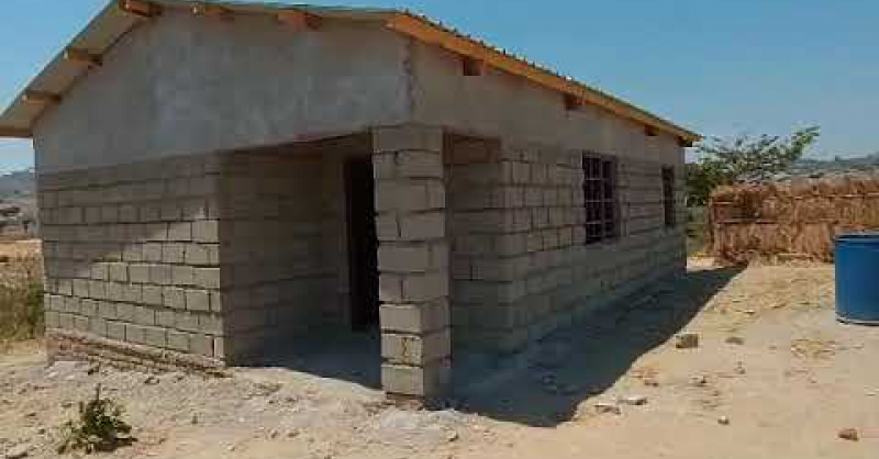 In Liziwazi gaat de bouw voorspoedig