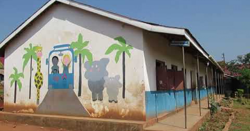 De school in Kkungu wordt goed gebruikt