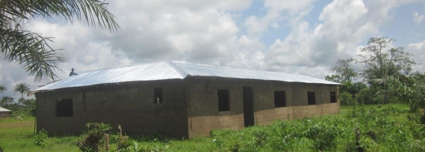 Back view Barmoi Lol Community Primary school.