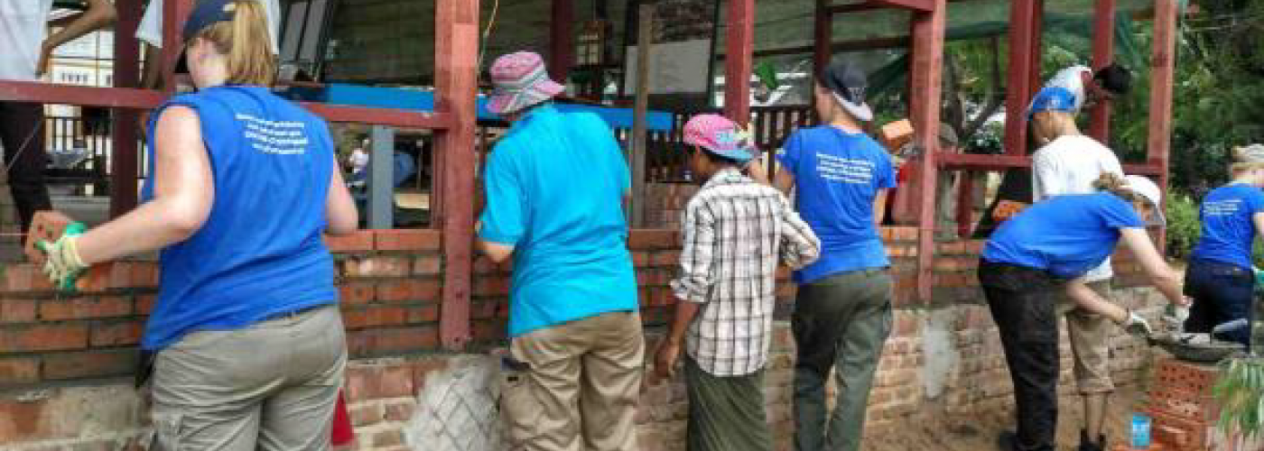 Community Centre during construction