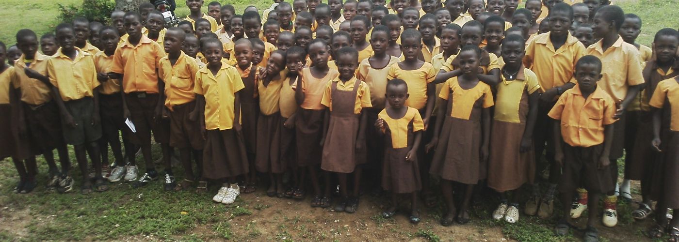 Kinderen van Bapelug Primary School