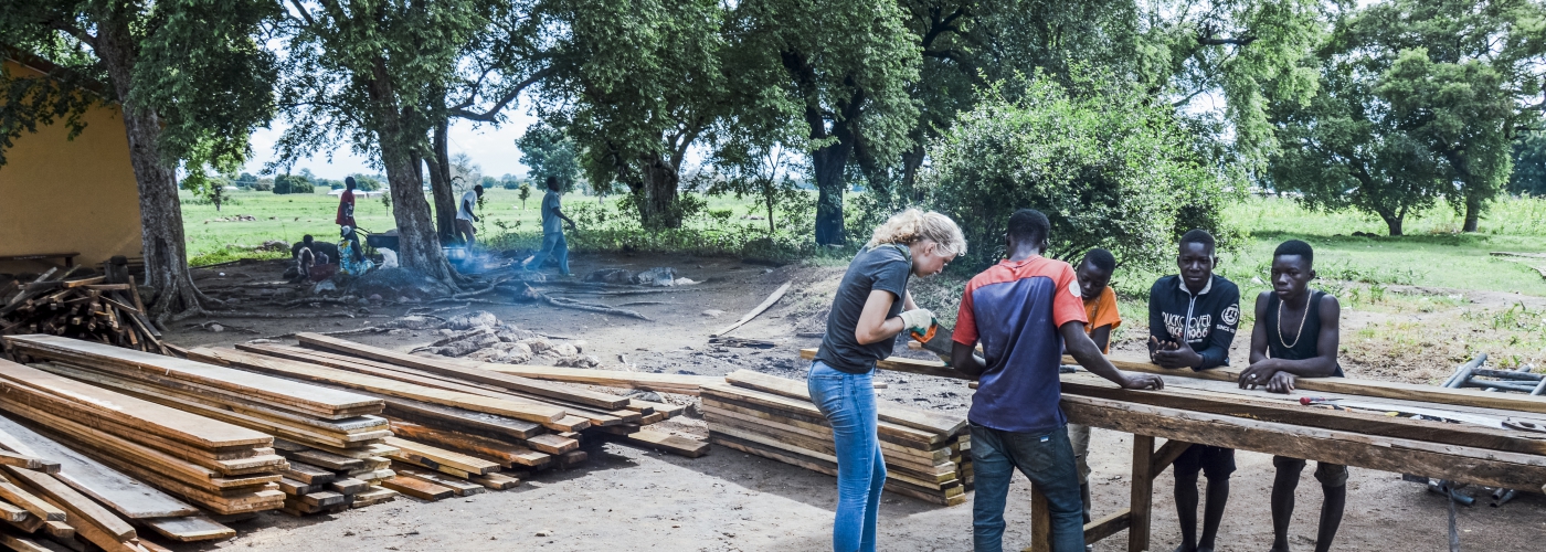 Ruik je de geur van nieuwe planken?