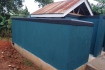 Painted latrine block for ECD