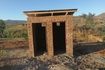 Latrines have a roof now and only require beam filling