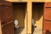 Pit latrine with even a toilet on top