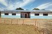 The newly finished classroom block