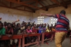 Learners in one of the classrooms built by world servants