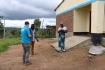 The head and deputy teacher chatting with the setup member