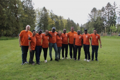 Projectcoördinatoren vieren Koningsdag